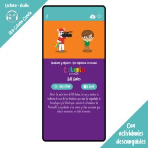 Colorin cuenta Bill Gates