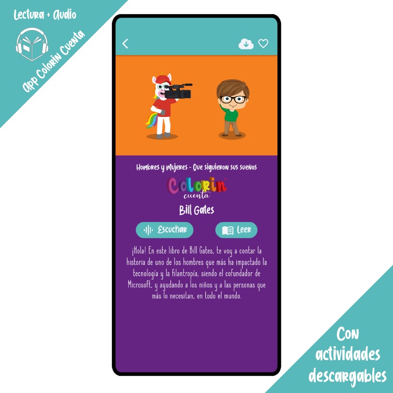 Colorin cuenta Bill Gates