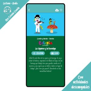 Colorin cuenta La cigarra y la hormiga