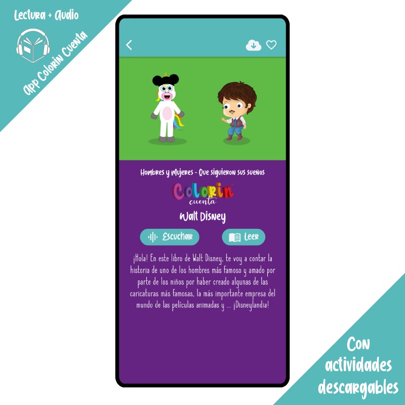 Colorin cuenta Walt Disney