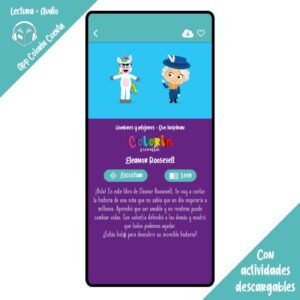 Colorin cuenta Eleanor Roosevelt