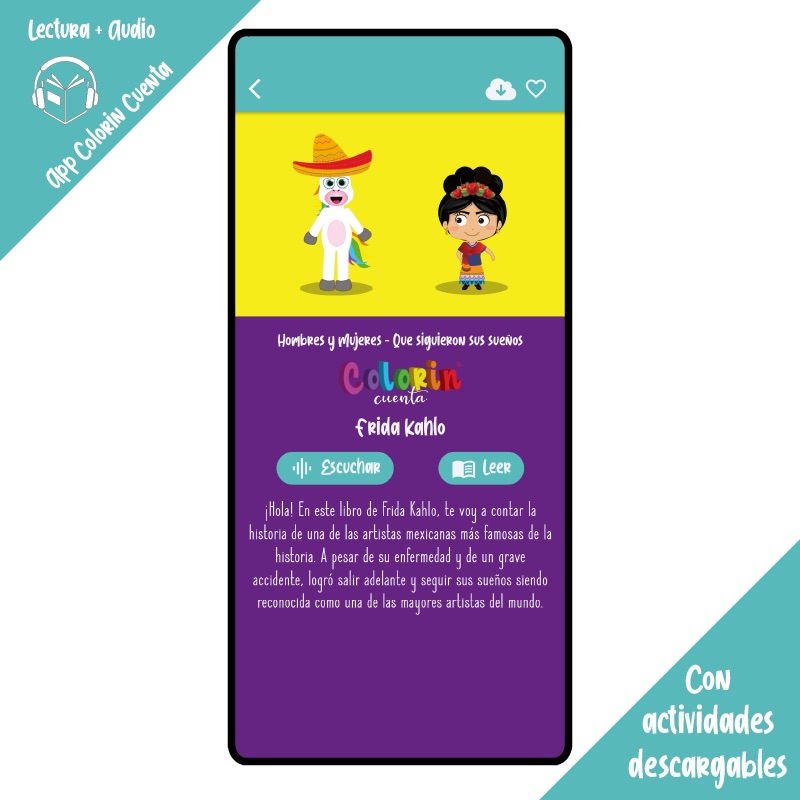 Colorin cuenta Frida Kahlo