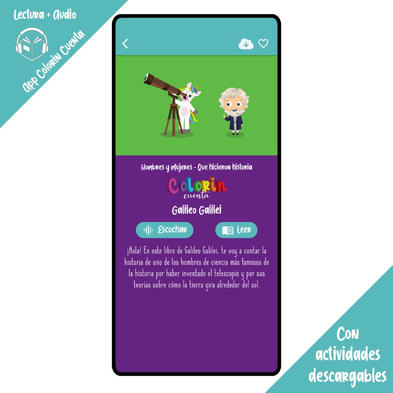 Colorin cuenta Galileo Galilei