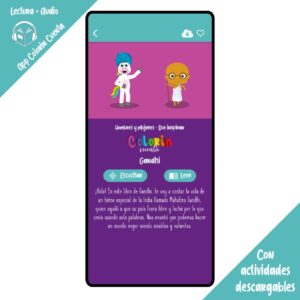 Colorin cuenta Gandhi