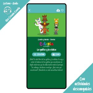 Colorin cuenta Los gatitos y la estatua