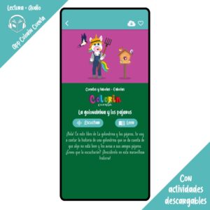 Colorin cuenta La golondrina y los pájaros