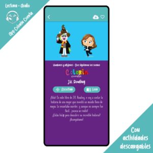 Colorin cuenta JK Rowling
