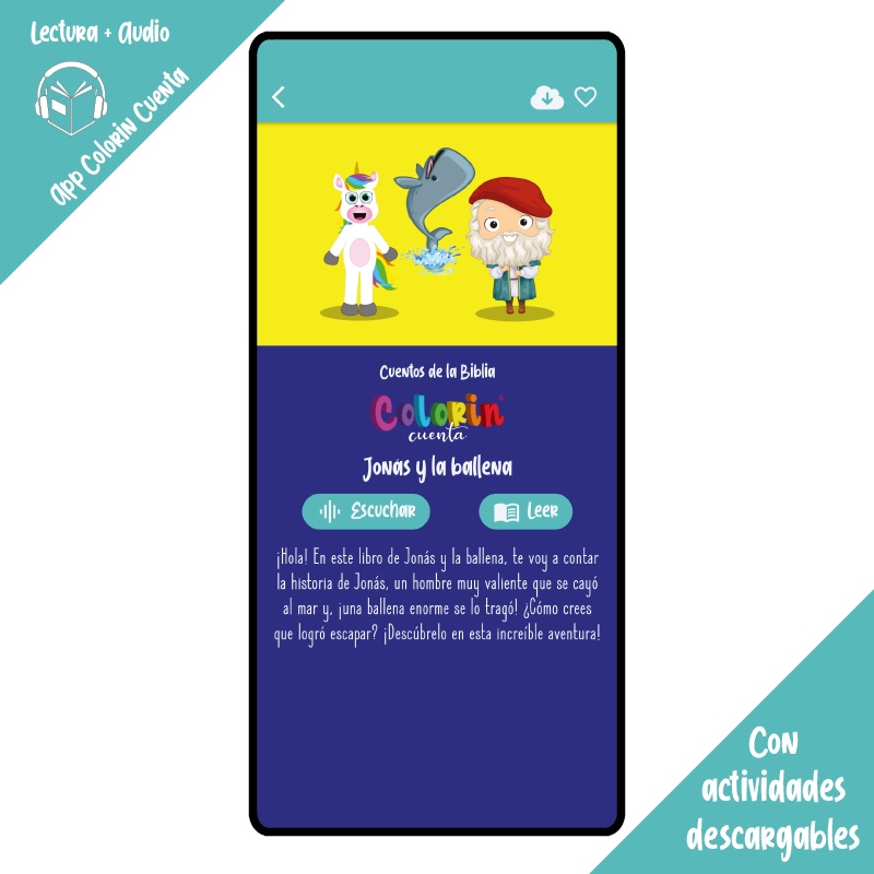 Colorin cuenta Jonás y la ballena
