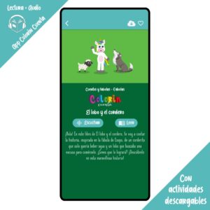 Colorin cuenta El lobo y el cordero