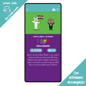 Colorin cuenta Nelson Mandela