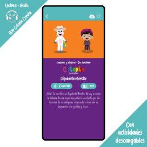 Colorin cuenta Rigoberta Menchú