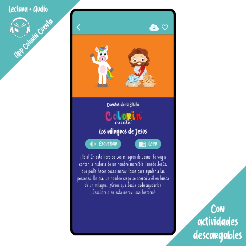 Colorin cuenta Los milagros de Jesús