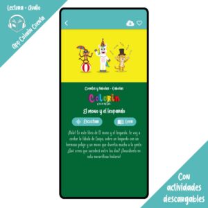 Colorin cuenta El mono y el leopardo