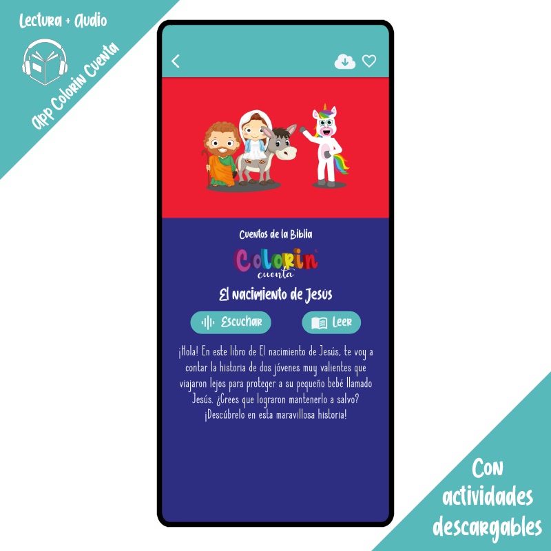 Colorin cuenta El nacimiento de Jesús