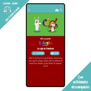 Colorin cuenta La caja de Pandora