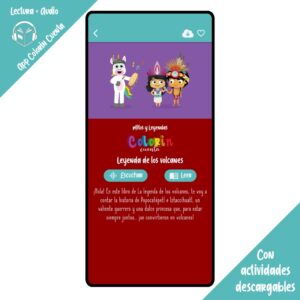 Colorin cuenta La leyenda de los volcanes