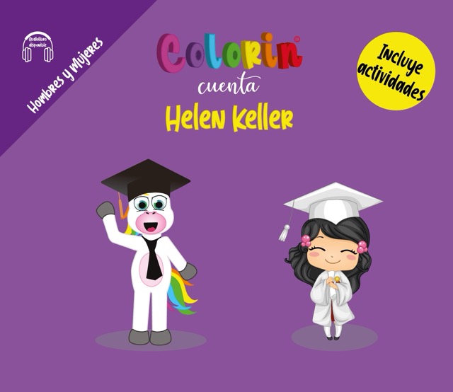 Colorin cuenta Helen Keller para niños