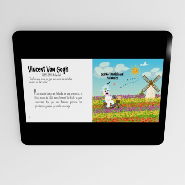 Colorin cuenta Vincent Van Gogh