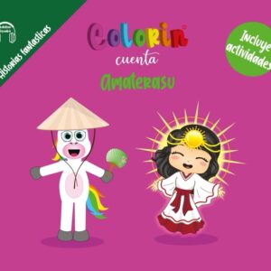 Colorin cuenta Amaterasu para niños