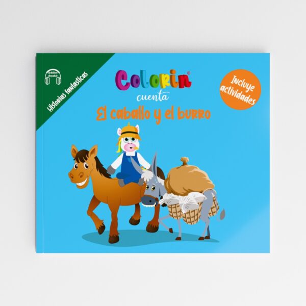 Colorin cuenta El caballo y el burro