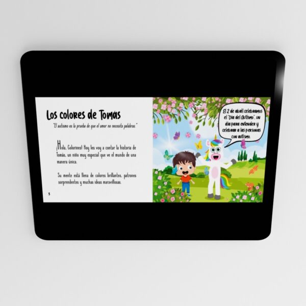 Colorin cuenta Los colores de Tomás - El autismo -
