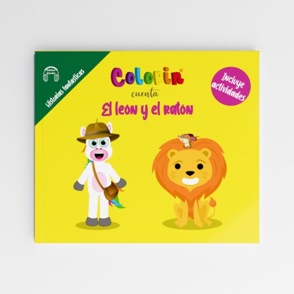 Colorin cuenta El león y el ratón