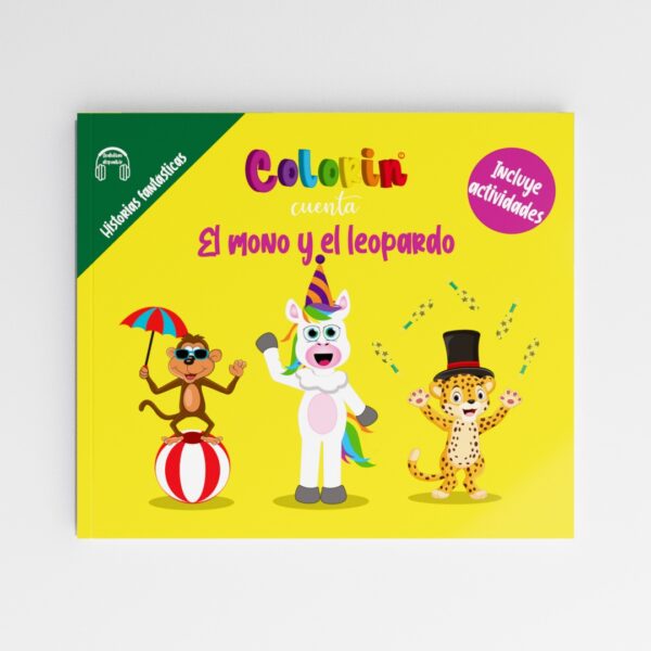 Colorin cuenta El mono y el leopardo