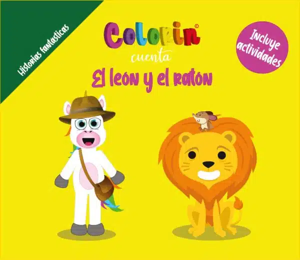 Colorin cuenta El león y el ratón