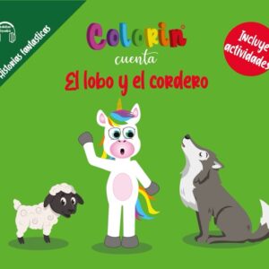 Colorin cuenta El lobo y el cordero para niños