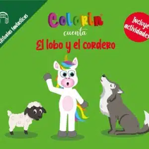 Colorin cuenta El lobo y el cordero para niños
