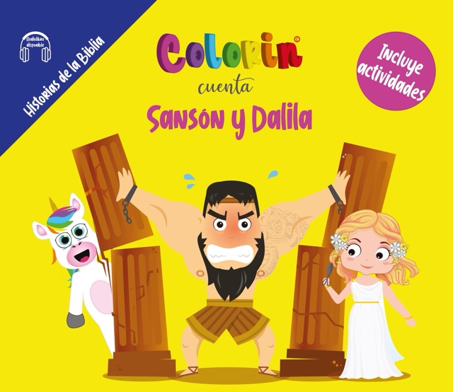 Colorin cuenta Sansón y Dalila para niños