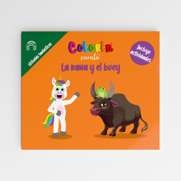 Colorin cuenta La rana y el buey