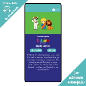 Colorin cuenta Daniel y los leones