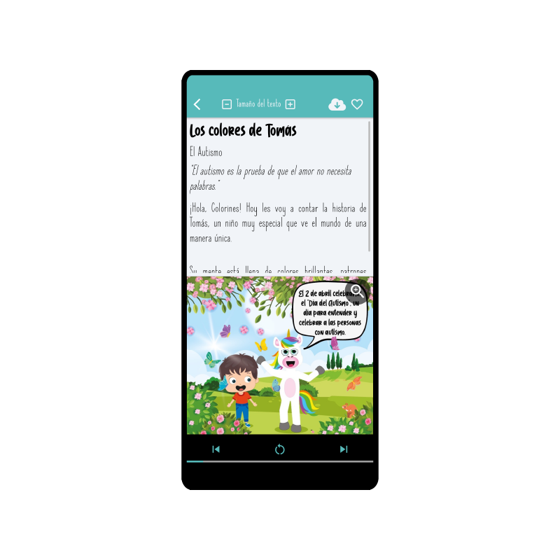 Los colores de Tomás El autismo