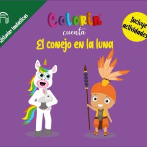 Colorin cuenta El conejo en la luna para niños