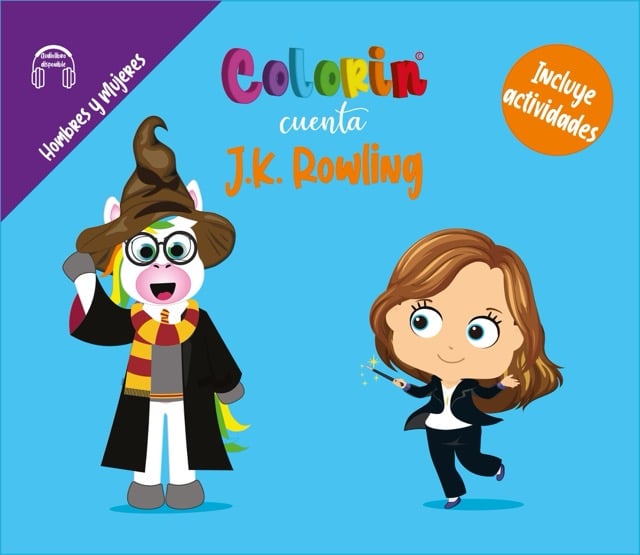 Colorin cuenta J.K. Rowling para niños