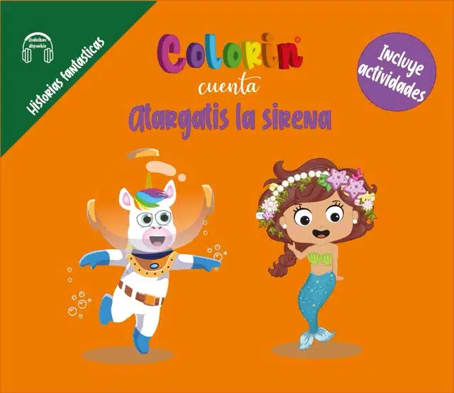 Colorin cuenta Atargatis la sirena para niños