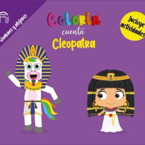 Colorin cuenta Cleopatra para niños