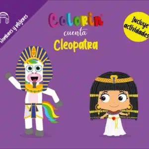 Colorin cuenta Cleopatra para niños