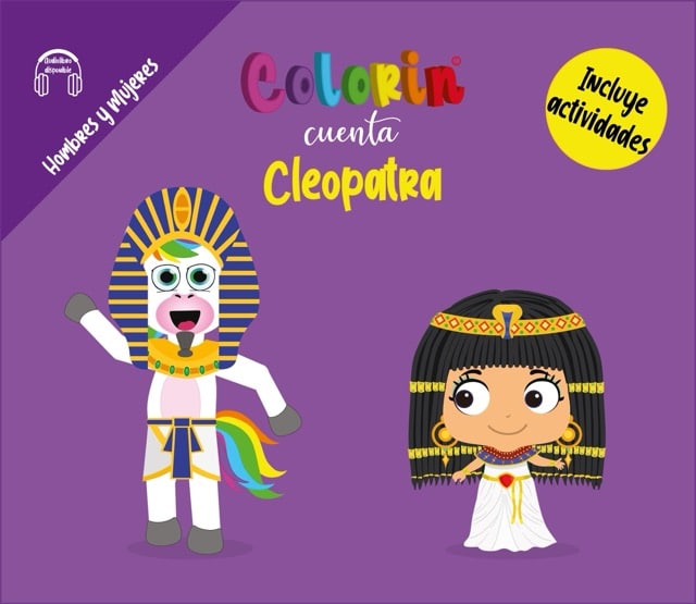 Colorin cuenta Cleopatra para niños