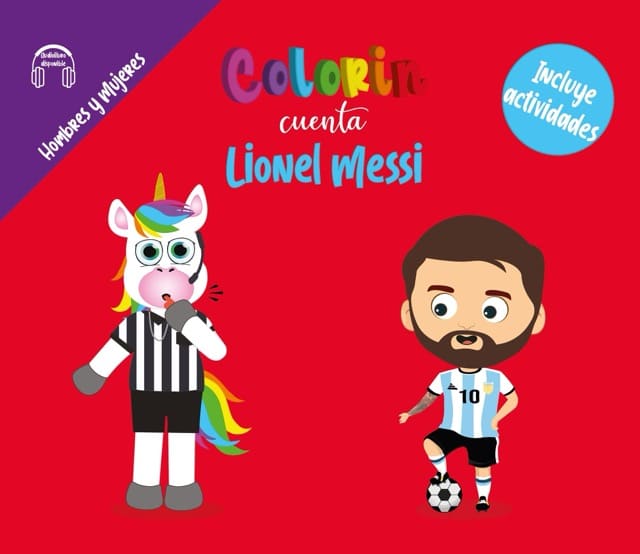 Colorin cuenta Lionel Messi para niños