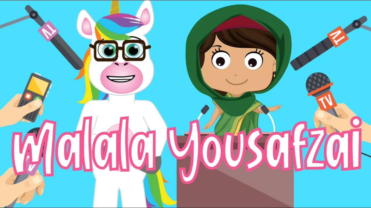 Colorin cuenta Malala para niños