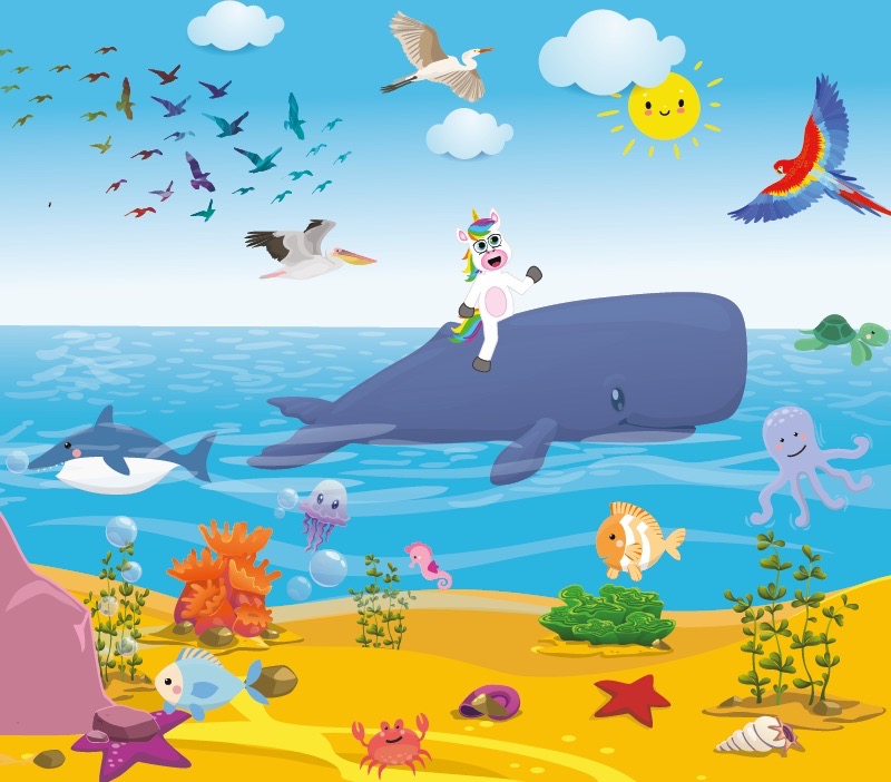 Colorin cuenta Adán y Eva para niños