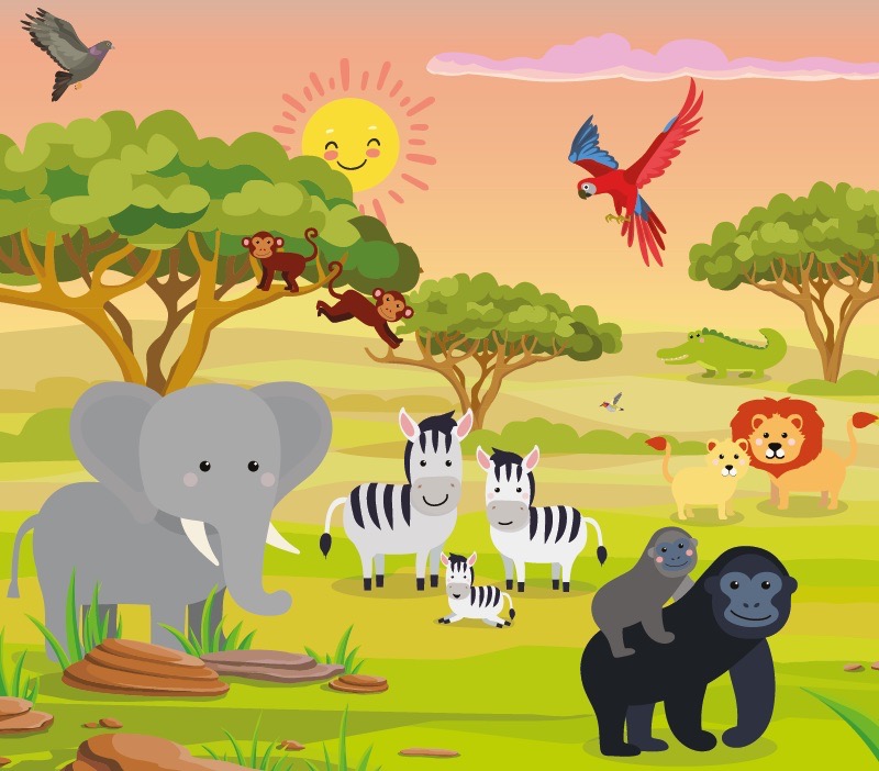 Colorin cuenta Adán y Eva para niños