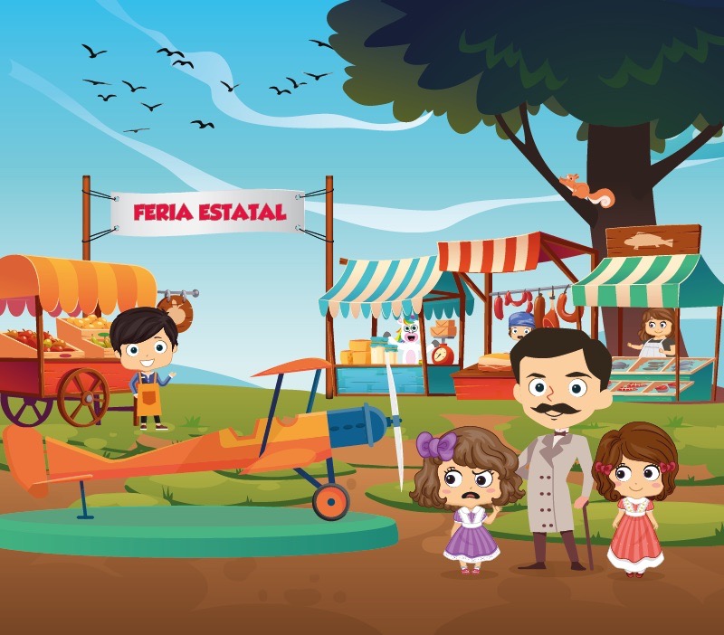 Colorin cuenta Amelia Earhart para niños