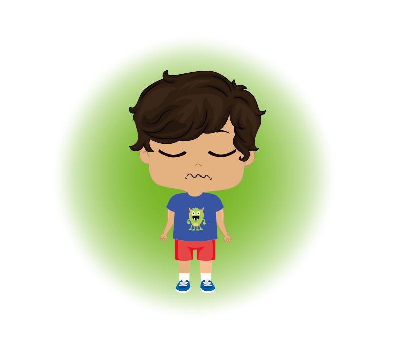 El color de las emociones: El asco para niños