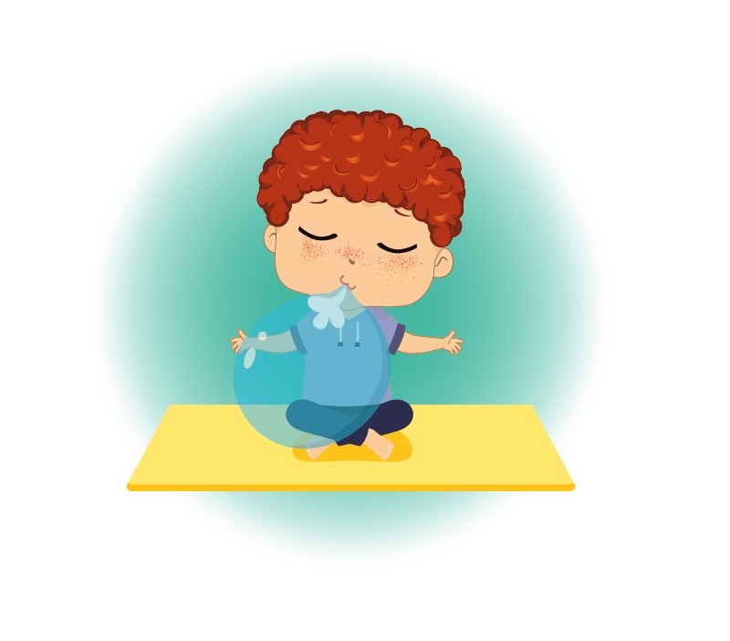 El color de las emociones: La calma para niños