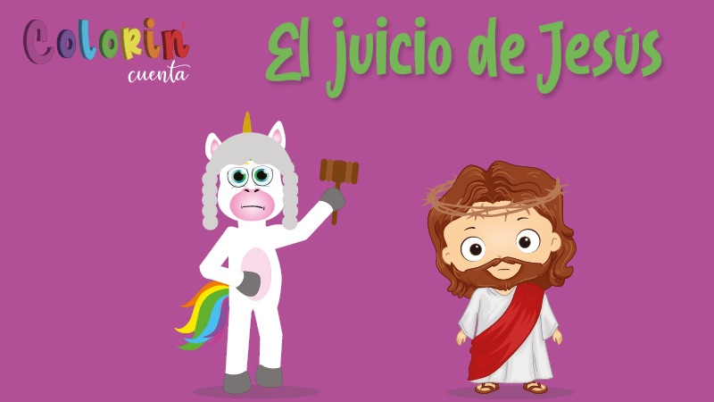 Colorin cuenta La muerte y resurrección de Jesús para niños