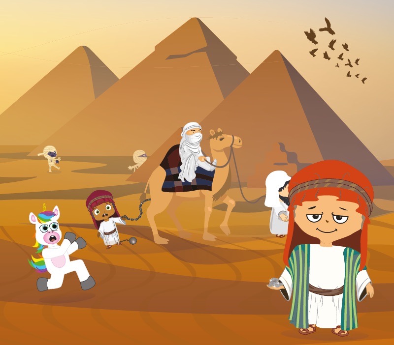 Colorin cuenta José el soñador para niños