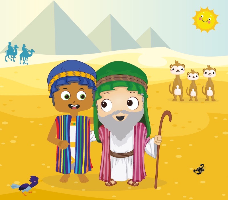 Colorin cuenta José el soñador para niños